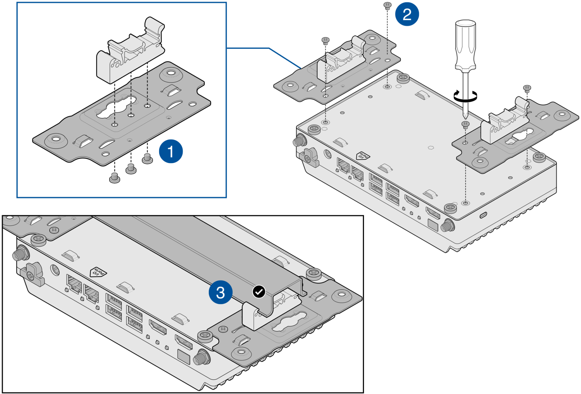 Montage auf DIN35-Schiene (optional)